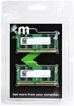 Mushkin Essentials – DDR4 Laptop DRAM – 64GB (2x32GB) SODIMM Memória Kit – 3200MHz (PC4-25600) CL-22 – 260-pin 1.2 V Notebook RAM