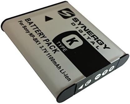Szinergia Digitális Kamera Akkumulátor, Működik, a Sony DSC-W370 Digitális Fényképezőgép, (li-ion 3,7 V, 1100 mAh) Ultra Hi-Kapacitás